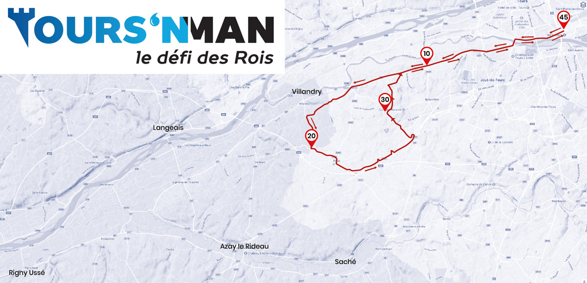 TOURSNMAN Le défi des Rois TRIATHLON LMSB TOURS 9 JUIN 2024